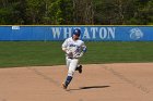 Baseball vs MIT  Wheaton College Baseball vs MIT in the  NEWMAC Championship game. - (Photo by Keith Nordstrom) : Wheaton, baseball, NEWMAC